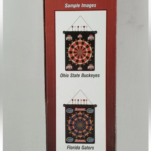 Vtg Roush Racing Magnetic Darts Game Wall Mount Nascar Rico Ind. Tag Express NIB - Picture 5 of 8